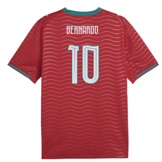 2026-2027 Portugal Home Shirt (Bernardo 10)-SoccerKits Hub | Buy Soccer Jerseys Online